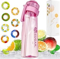 Air Water Bottle with 7 Flavor Pods, 650ML Fruit