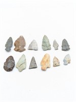 Collection Of 12 Arrow Heads