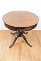 Mahogany Duncan Phyfe Style Lamp Table