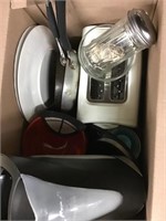 Sm. Appliances, Pans, Household Items