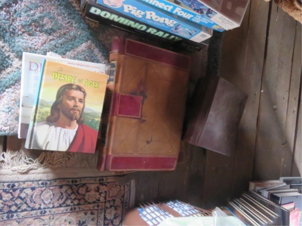 BOOKS - BUYER TO BOX, LOCATED IN ATTIC