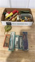 Vintage fishing items