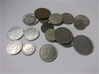 Grouping of Various Foreign Coins