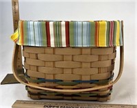 Longaberger Spice market picnic tote with Liner