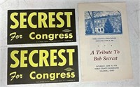 Bob Seacrest stickers and tribute program