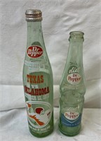 Vintage Dr Pepper Bottles