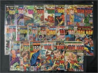 DC & Marvel Comic Book Lot, Iron Man & JLA