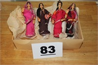 (4) MIDDLE EASTERN DOLLS