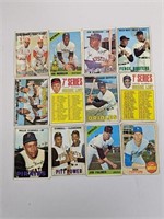 1966-68 Topps Baseball Lot Mays McCovey Stargell