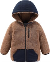 Hiheart Boys Sherpa Hoodie Jacket