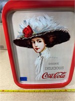 Vintage Coca Cola Serving Tray 1971 Original