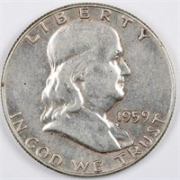 1959 Franklin Half Dollar