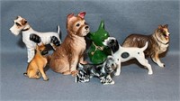 Mini Ceramic & Chalk Dogs, 6” & Shorter