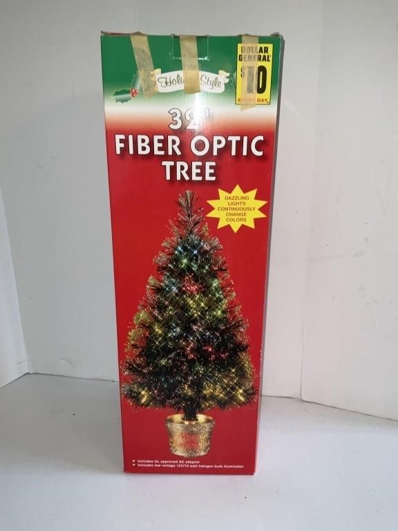 Fiber optic Christmas tree
