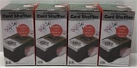 Lot of 4 BK Automatic Card Shuffler - NEW