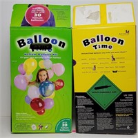 (2) Helium Tanks Baloon Kits Preowned *