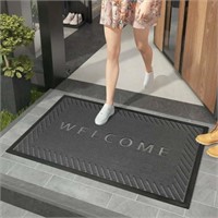 17 x 32  17in x 32in   Outdoor G Welcome Mat  Non-