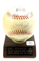 Cal Ripken Jr. Signed Baseball