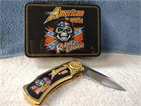 Collector Knife  - American by Birth - in Tin -