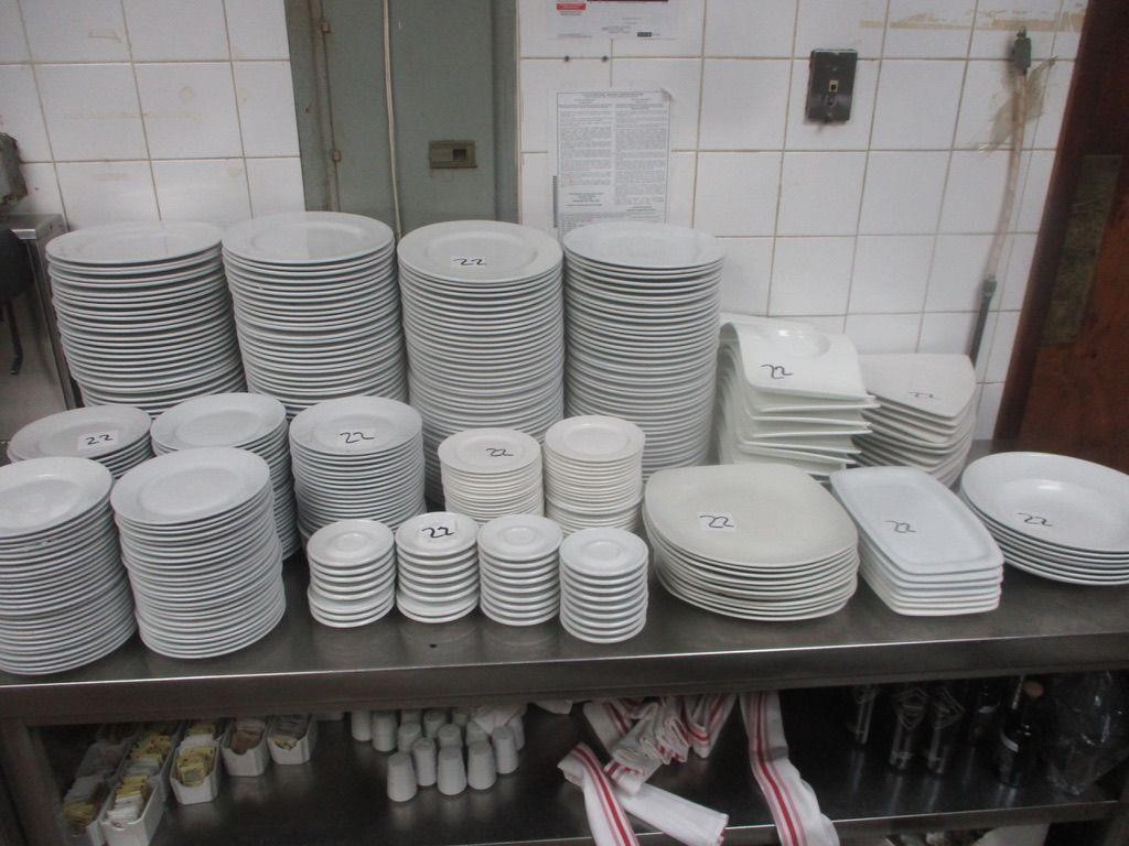 APPROX 430 ASSORTED DISHES & BOWLS