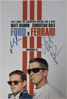 Ford V Ferrari Photo Christian Bale Autograph