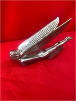 Art Deco Winged Goddess Chrome Hood Ornament