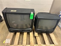 2 TV/VCR Combos
