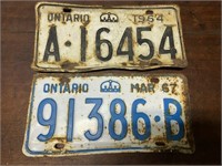 2 License Plates