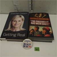 Presidential Pin and Book Finds