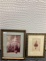 Vintage Photograph and Artwork