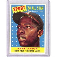 1958 Topps Hank Aaron Allstar