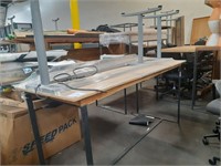 2 Desks  1 Adjustable High & Power Strip