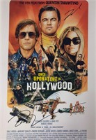 Once upon a time in Hollywood Photo Autograph