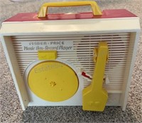 Vintage Fisher-Price Music Box Record Player