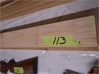 15 pc oak 3.5" x 1/4";   55" long