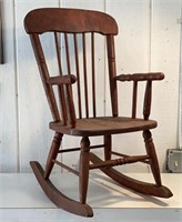 27" Ramsdell Mass. Childs Rocking Chair