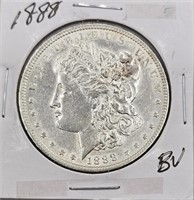 1888 U.S. Morgan Silver Dollar BU