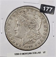 1890 O U.S. Morgan Silver Dollar VF