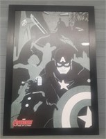 Avengers Age of Ultron Wooden Poster
