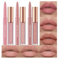 BestLand 6Pcs Matte Liquid Lipstick and Lip Liner