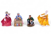 Royal Doulton Porcelain Figures (4 Pc.)