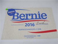 Bernie Sanders Autographed Campaign Poster