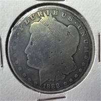 1888-O Morgan Silver Dollar