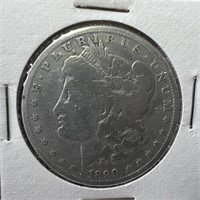 1890-O Morgan Silver Dollar