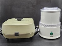 Krups Ice Cream Maker & Sunbeam Vista Electric