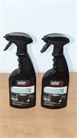 2 New Weber Exterior Grill Cleaners