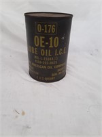 Empty Military Oil Can