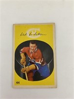 1962 Parkhurst Hockey Card - Ralph Backstrom #44