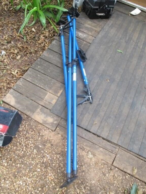 4 BLUE TRAILER  CARGO CONTROL POLES  NEW