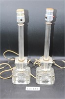 Set Of Glass Lamps